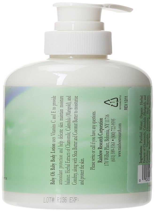 Rainbow Research Body Lotion Organic Herbal, 8 Fluid Ounce - Image 3